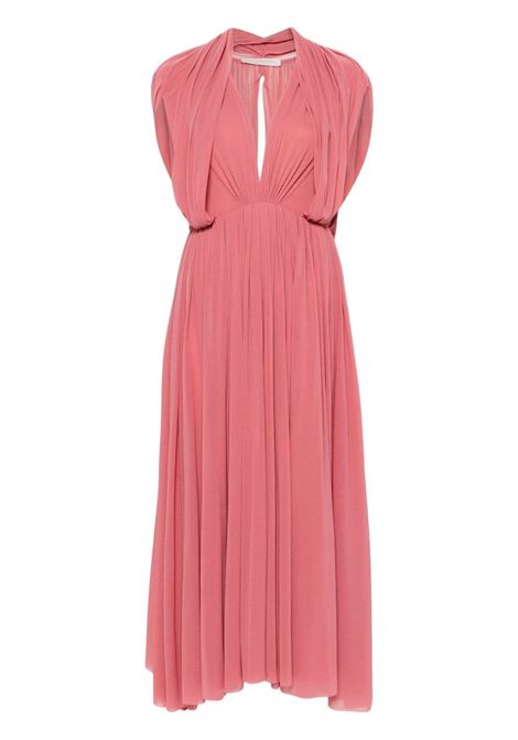 Abito con drappeggio in rosa - donna PHILOSOPHY DI LORENZO SERAFINI | A042621180182